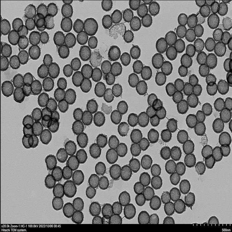 中空介孔二氧化锰纳米颗粒