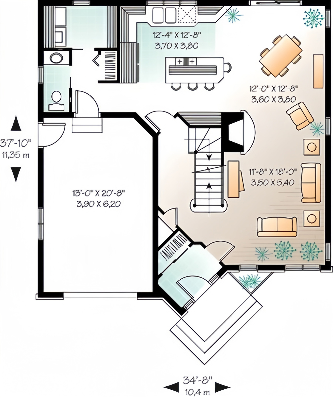 北美别墅，房型W2607