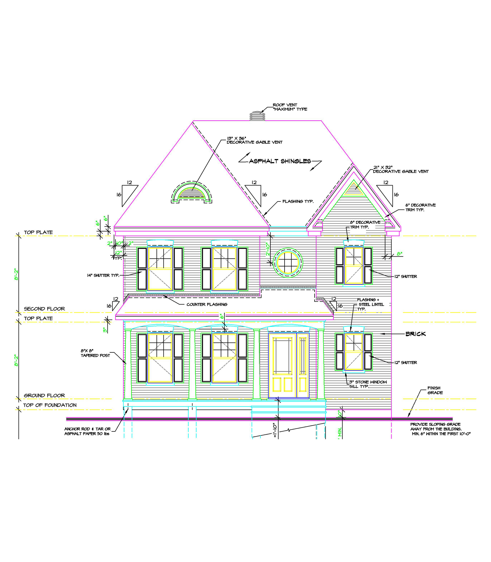 北美别墅,房型W2757