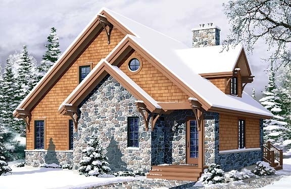 北美别墅,房型W2957